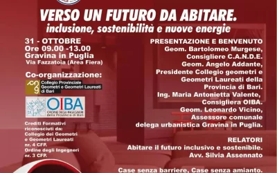 Verso un futuro da abitare – Convegno